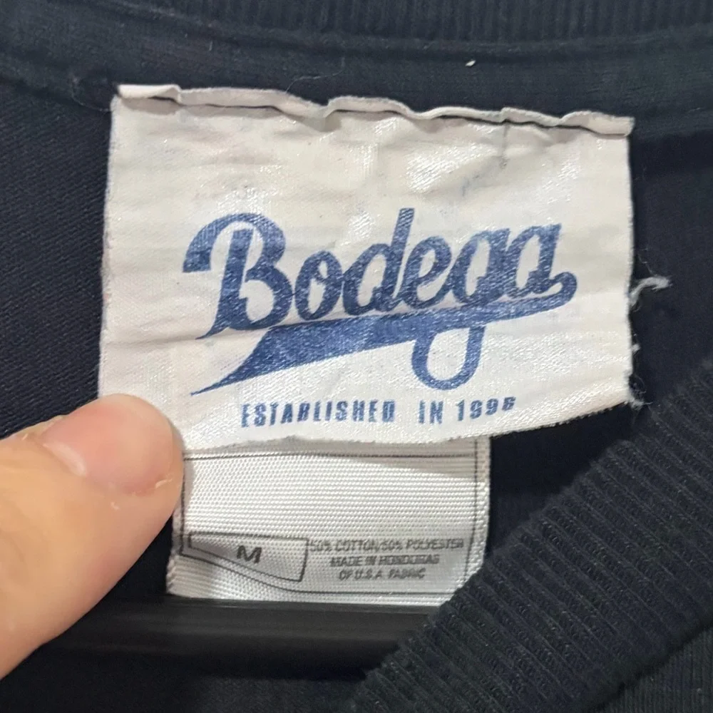 Bodega Skateboarding Bird shirt - Mens size medium - Black / Orange - Picture 2 of 4